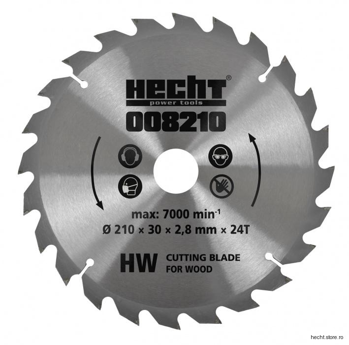 Hecht 008210 Disc de taiere pentru Hecht 8210, 210 mm, 24 de dinti