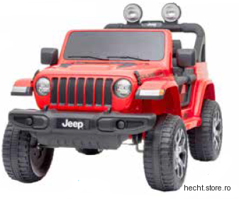 Hecht Jeep Wrangler Red Masina pentru copii