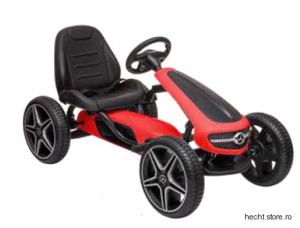 Mercedes Benz Pedal GO Kart Red