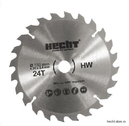 Hecht 0001619 Disc 190 mm pentru Hecht 1619